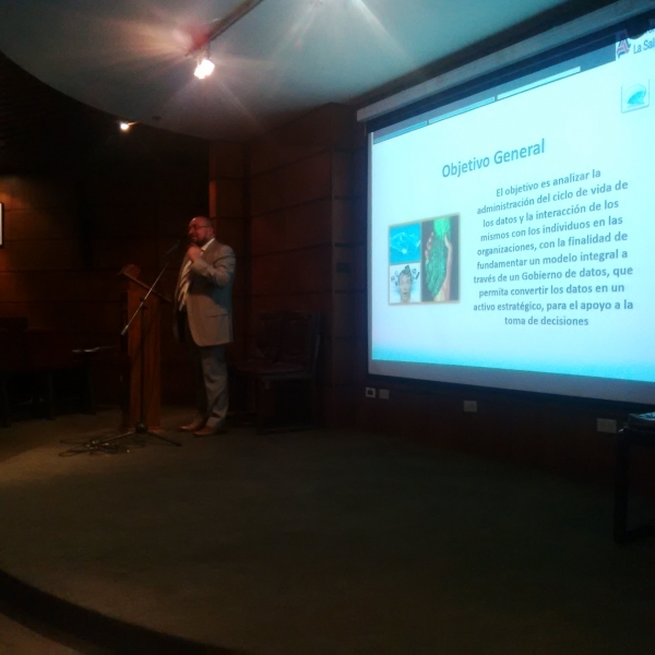 •	Conferencia magistral: Gobierno de datos – Modelo integral de información para apoyo a la toma de decisiones